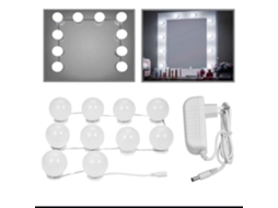Luz de espelho de penteadeira LED Xcsource, 6500K, 10 lâmpadas