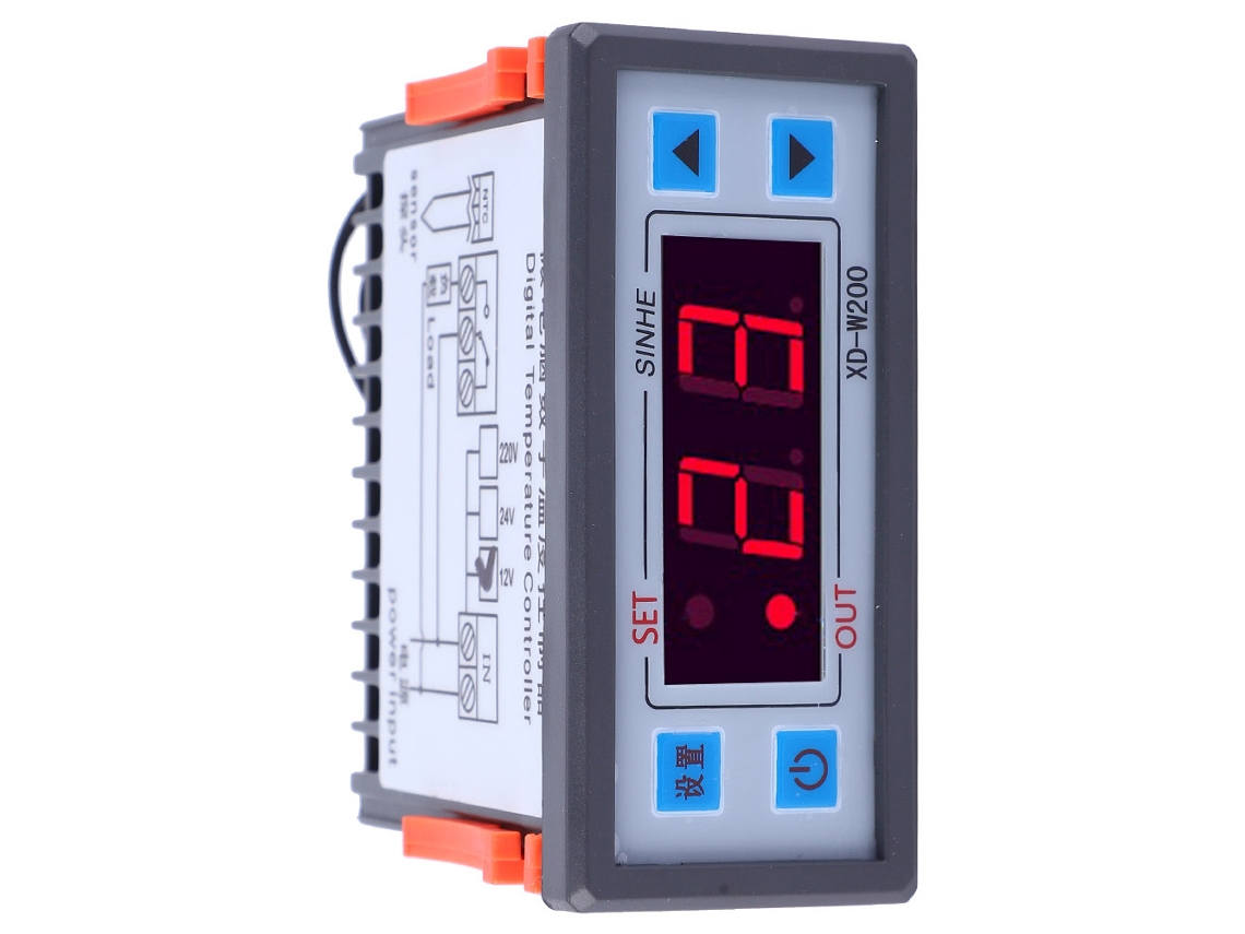 Termostato Digital Ajustável com Lcd