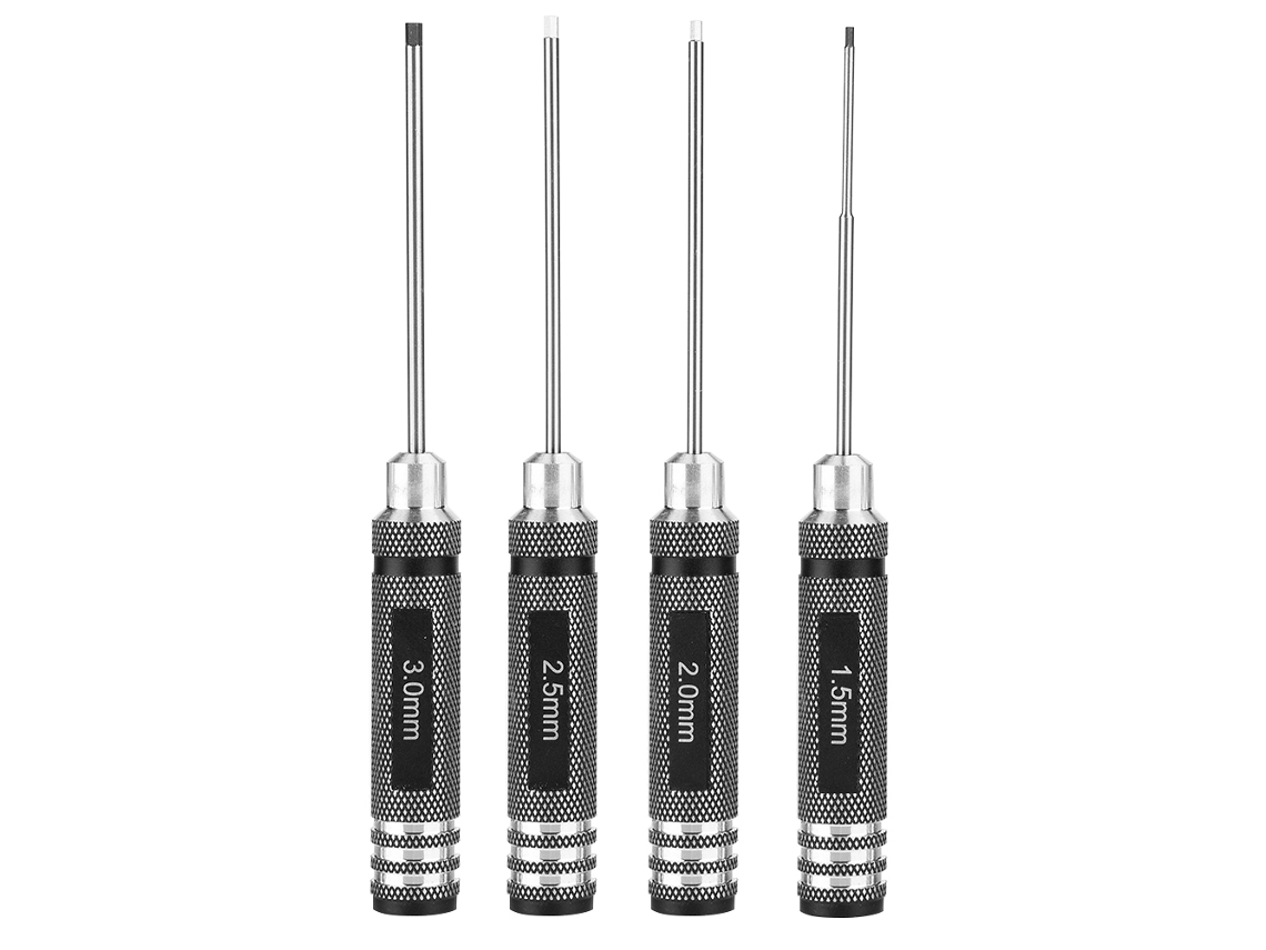 Kit de Chaves de Fenda hexagonal profissional com precisão para reparo em aço branco | S/MARCA