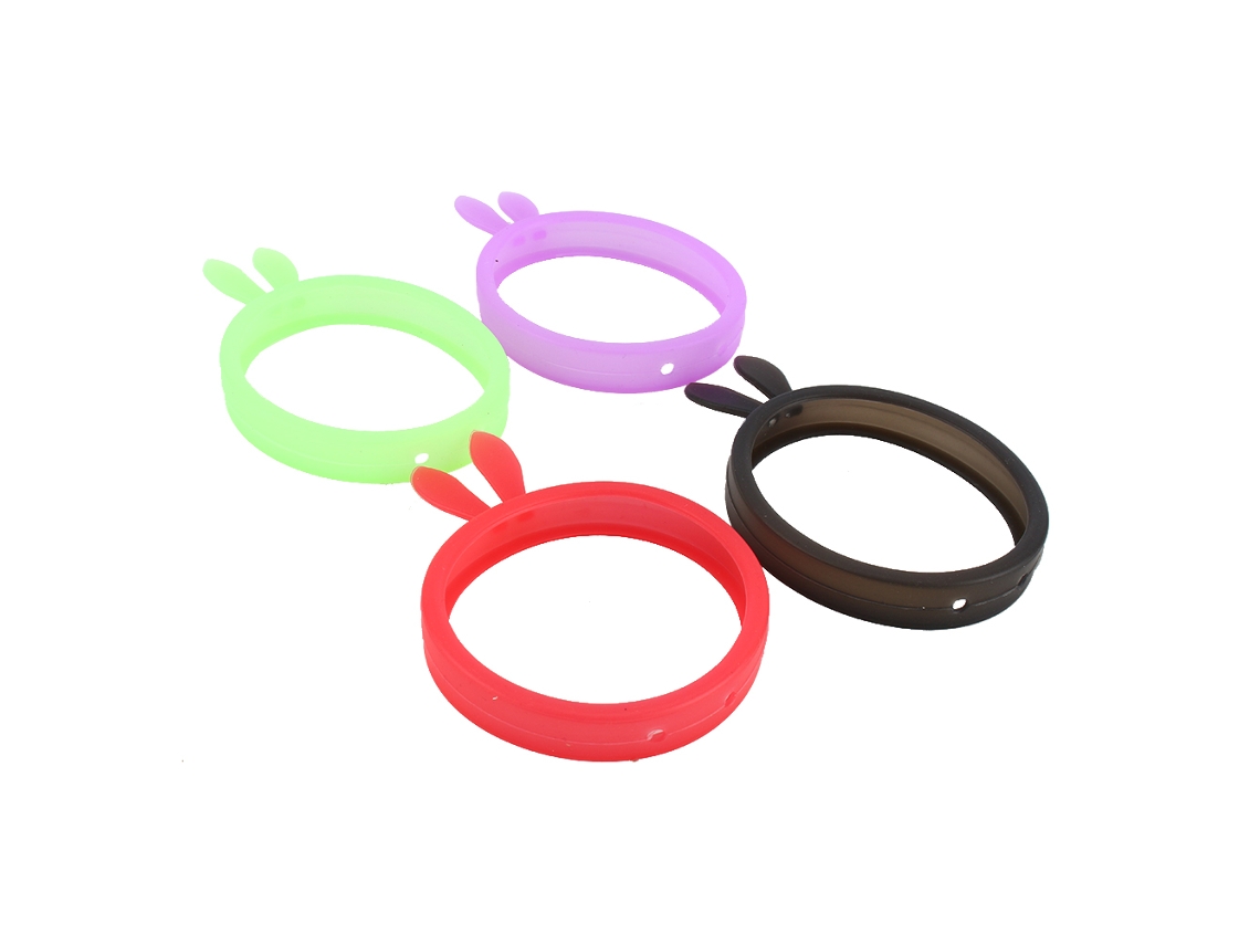 Capa LAXISCREED Anel Universal Coelha Luminosa Silicone 8cm