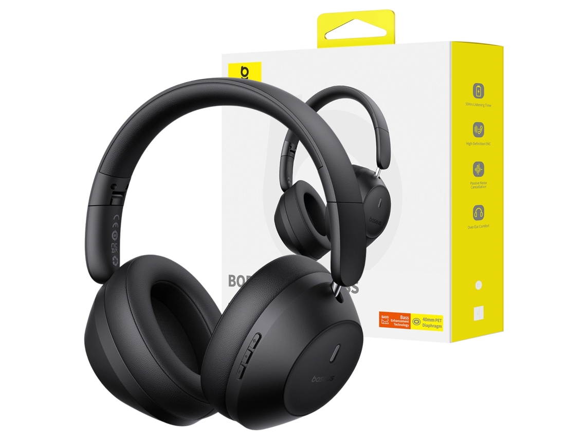 Fones De Ouvido Sem Fio Baseus Bass 30 Max Para Telefones De Alta Qualidade De Áudio
