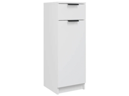 Bathroom Cabinet, Bathroom Cabinets Vidaxl Branco Madeira Processada (n/a)