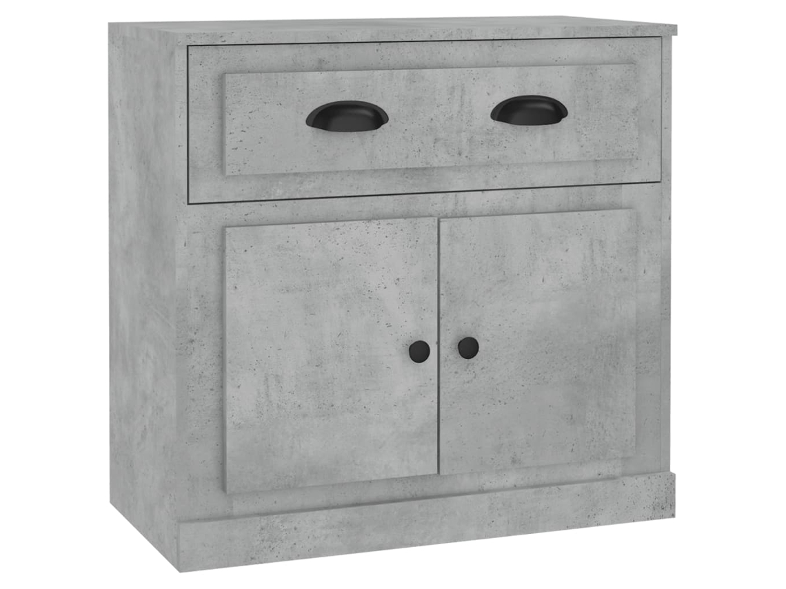 Aparador Derivados da Madeira Cinzento Cimento MAISON EXCLUSIVE (70x35,5x67,5 cm)