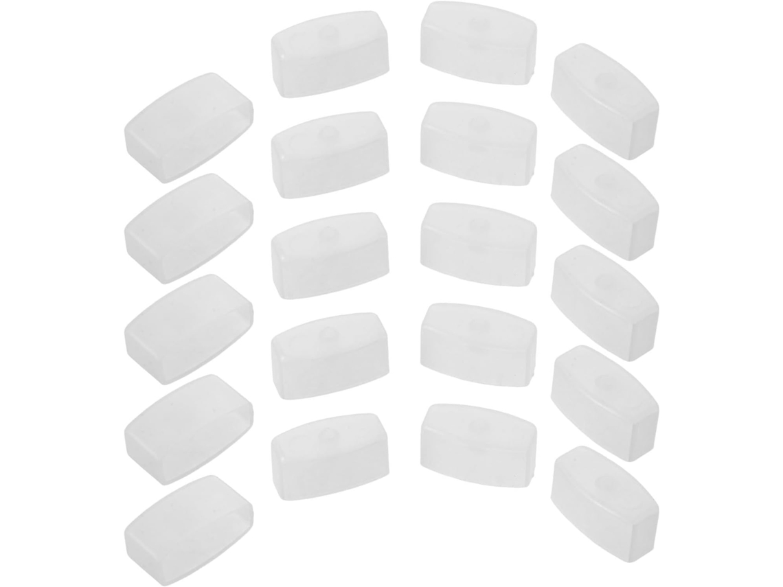 Acessórios Para Persianas Pretyzoom Em Plástico Branco, Pacote Com 20 Peças, Fácil Instalação E Restauração De Molduras