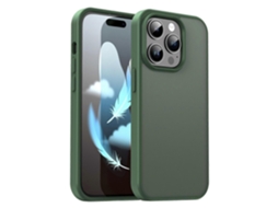 Capa Para Celular Híbrida De Tpu Translúcida Fosca Série Fanying