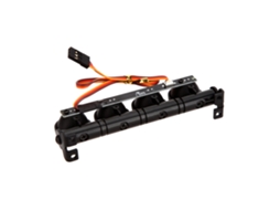 Luz Led Ultra Brilhante Multifuncional Ax-506w Para Carros Rc 1/10 1/8 Hsp Traxxas Tamiya Cc01 Scx10
