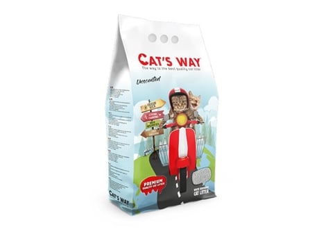 Areia Aglomerante para Gato CATS WAY Natural 18 L