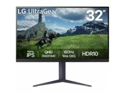 Monitor Gaming LG UltraGear 32GS85Q-B (Outlet Grade A - 32'' - Quad HD - NANO IPS - 180 Hz - 1 ms - NVIDIA G-SYNC)