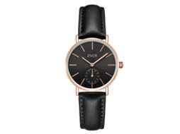 Reloj Unisex Zivok Moda Dial Redondo Simple Movimiento De Cuarzo Para Hombres Y Mujeres(05)