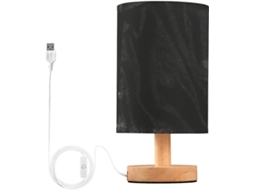 Luminária De Mesa Kll Pequena E Elegante Com Estampa Tie Dye, Ideal Para Quarto De Meninos E Varanda