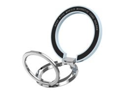Anel Magnético Para Celular Compatível Com Magsafe, Suporte De Anel Magnético De Metal De Eixo Duplo Para Celular Com A