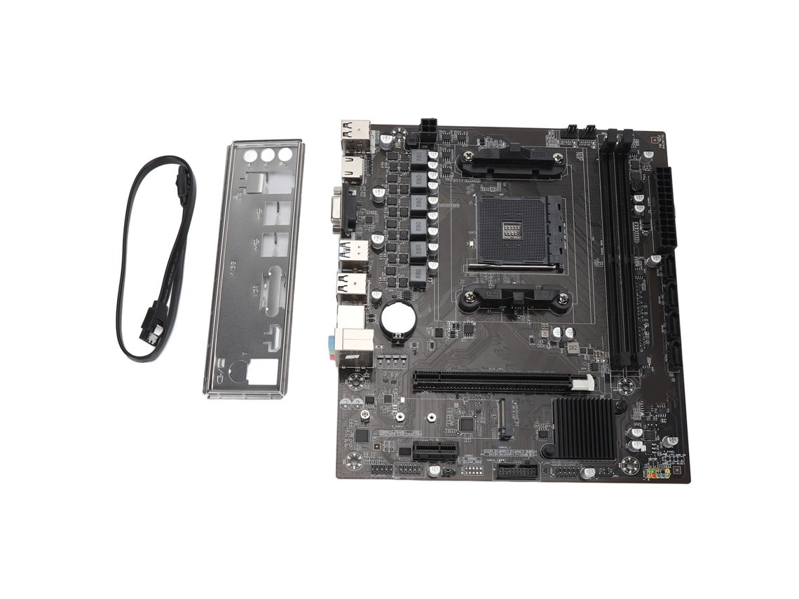 Placa-mãe Gamer A320 M Atx Suporta Am4 Para Cpu Apu Ryzen 500