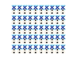 Primerox 50pcs Moinho de Vento Miniatura em Resina para Casa de Bonecas Micro Paisagem Decoração