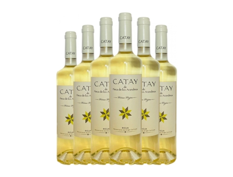 Vinho branco FINCA DE LOS ARANDINOS Catay Viñas Viejas Viura Rioja Crianza (0.75 L - 6 Unidades)