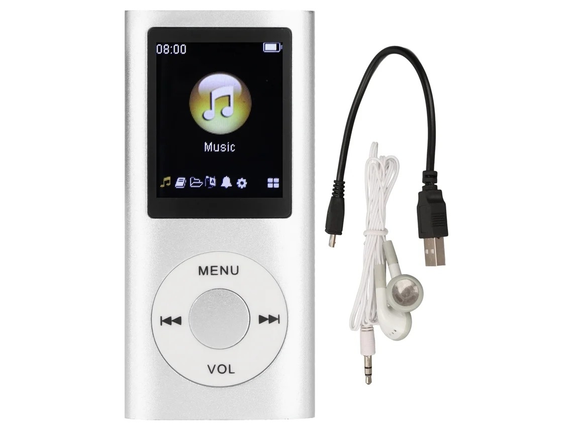 Reprodutor De Mp3 (som Sem Perdas, Tela Lcd De 1,8 Polegadas)