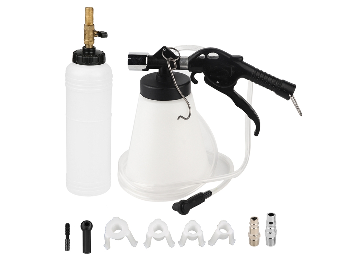 Ferramenta De Extração De Líquido De Freios Neumática Kit De Reposição De Óleo De Freios