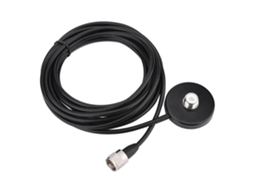 Base De Montagem Magnética Para Antena Móvel De Carro Com Cabo Coaxial De 5 Metros Uhf Macho