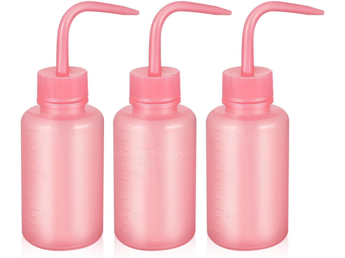 Conjunto de 3 jarros de água de 150ml com Bicos Control, Flexíveis e Bicos Control.