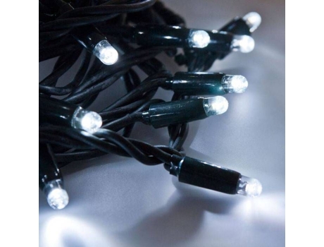 Guirlanda Luminescente Ip67 20m 200 Maxiled Branco Frio Cintilante Cabo Verde 230v Profissional Lotti