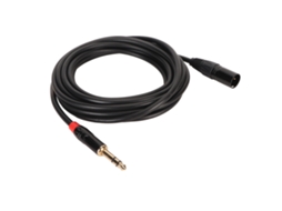 Cabo Xlr Macho para 1/4 Polegada Trs 5m LAXISCREED