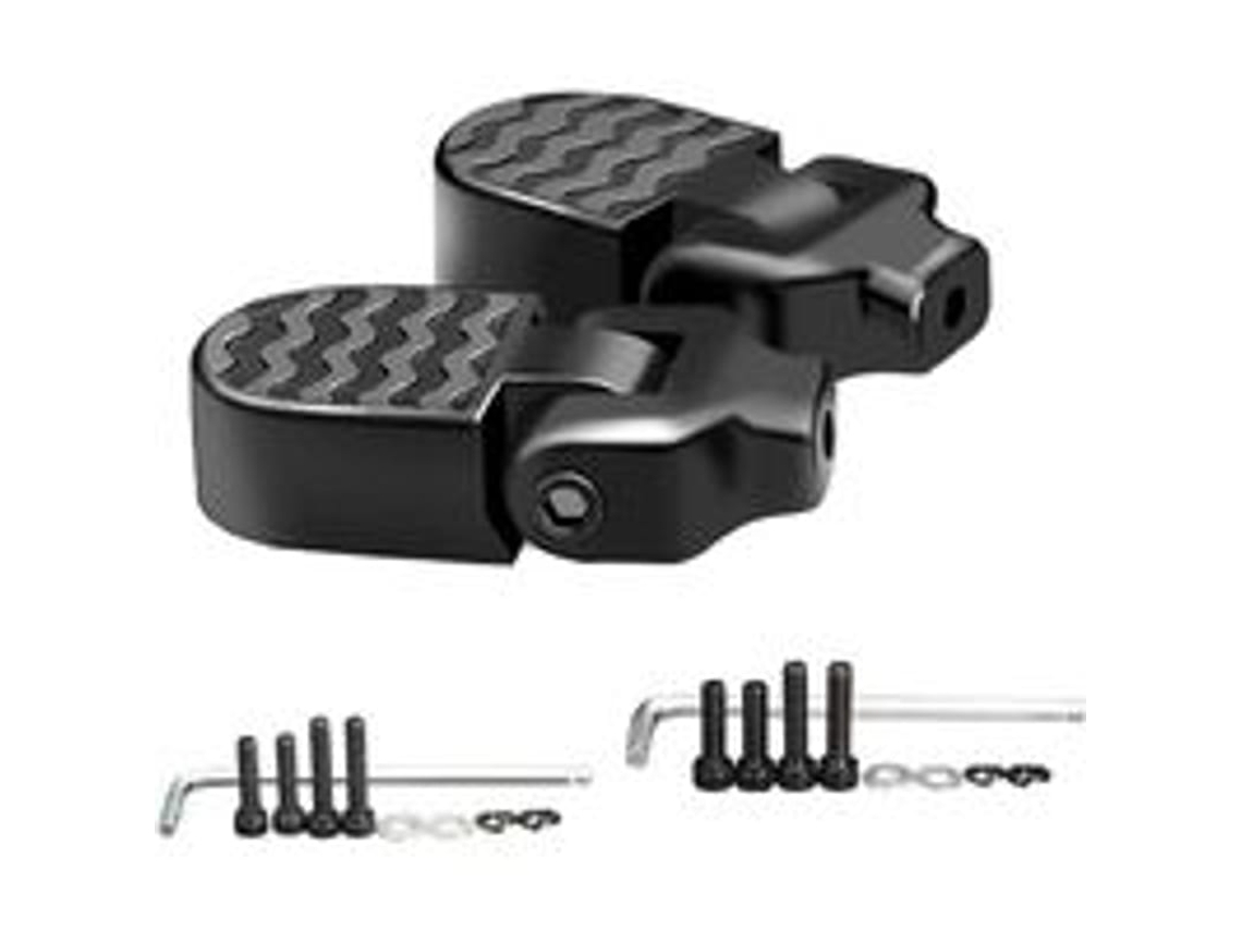 Par De Pedais Traseiros Para Bicicleta Plegáveis Pegs Mtb Acessórios Ciclismo