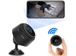 Mini Spy Camera 4k Hd Wifi Ip Sem Fio Preta Yizhood