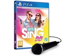 Jogo PS4 Let's Sing 2021 + 1 Micro