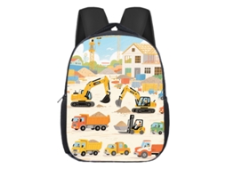 Mochila Escolar, Infantil, Grande Capacidade, Multifuncional, Fofa, Estampa De Desenho Animado