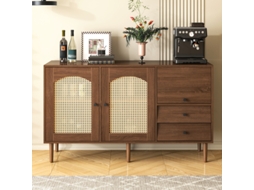 Sideboard Moderno BTFORUS com Gavetas e Amplo Espaço de Armazenamento