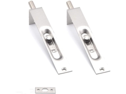Fechadura Discreta De Aço Inoxidável, 18 Mm De Largura  4 Polegadas