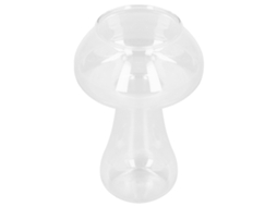 Vaso De Vidro Transparente Resistente A Alta Temperatura