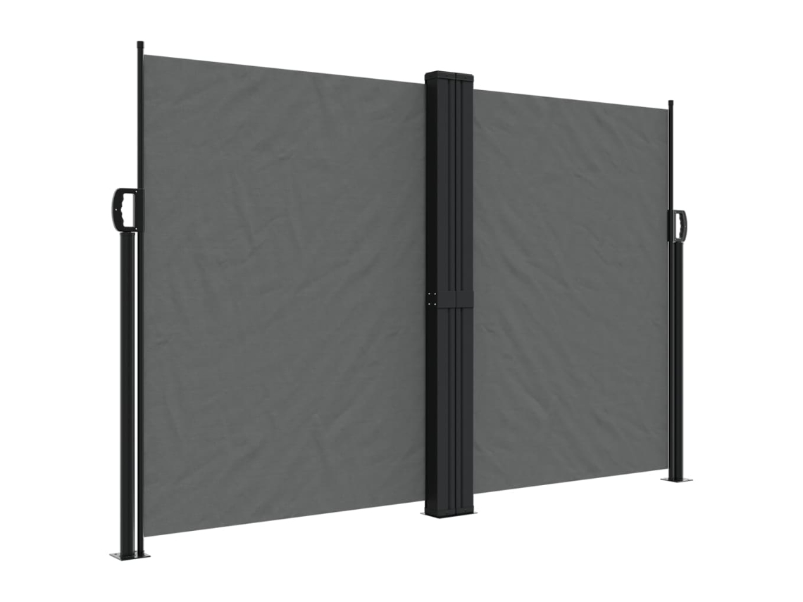 Retractable Side Awning, Retractable Side Awnings Vidaxl Antracite Poliéster (160 X 1000 Cm)