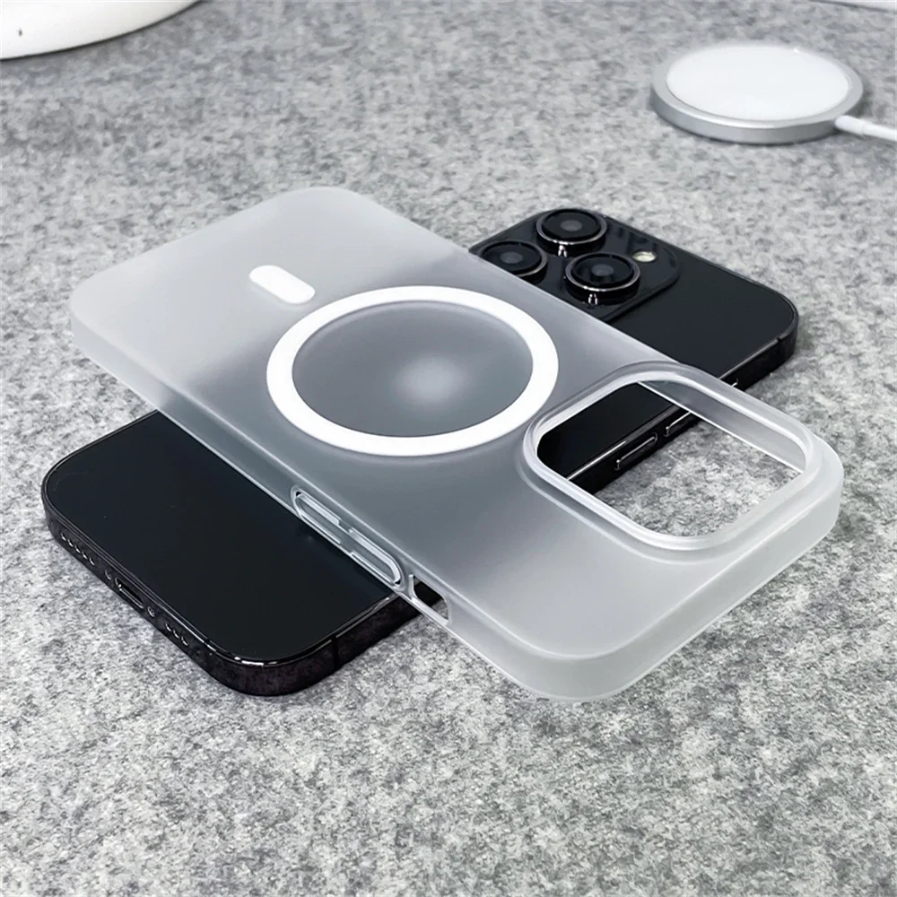 Capa Transparente Para Celular Com Carregamento Sem Fio (iphone 13 Pro Max), Feita De Policarbonato Resistente A Impactos.