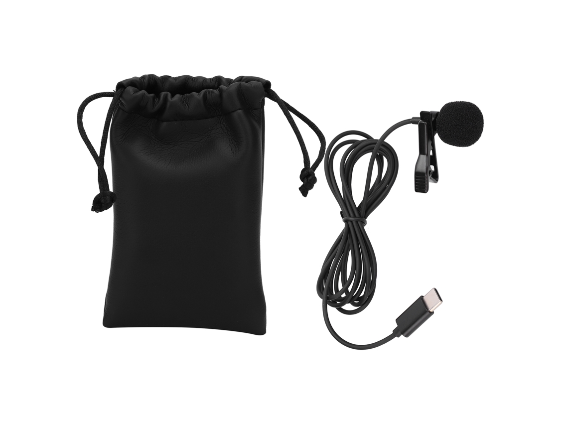 Lavalier Lapel Microphone Clip On Hands Free Wired Microphone For Typec Interface Device LAXISCREED