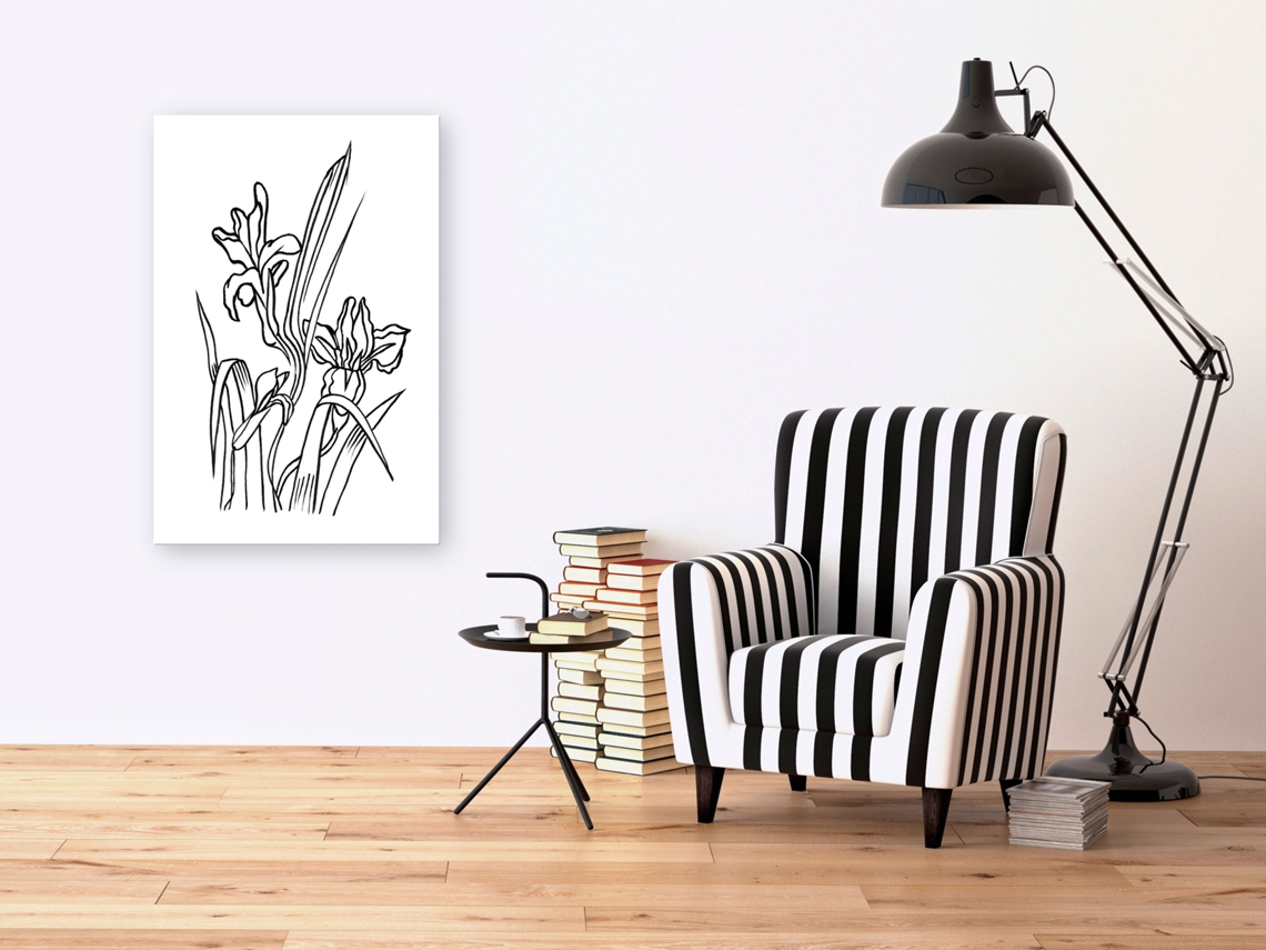 Quadro ARTGEIST Love Irises (1 Part) Vertical (40x60)