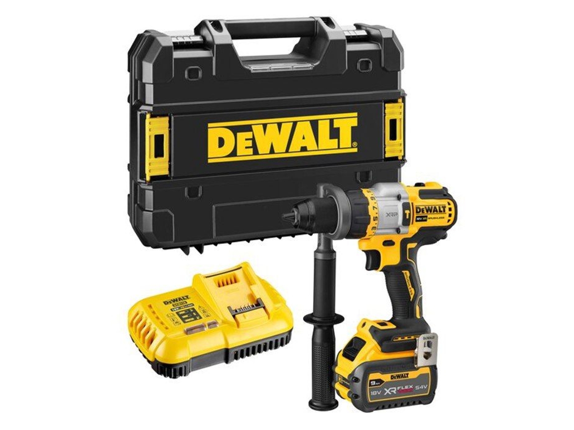 Chave de Fenda Impacto Xrp 18V 1 Bateria Xr Flexvolt 3/9Ah Carregador Caixa Tstak Dcd999X1-Qw DEWALT