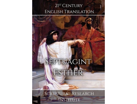 Livro Septuagint - Esther de Scriptural Research Institute (Inglês - Capa Dura)