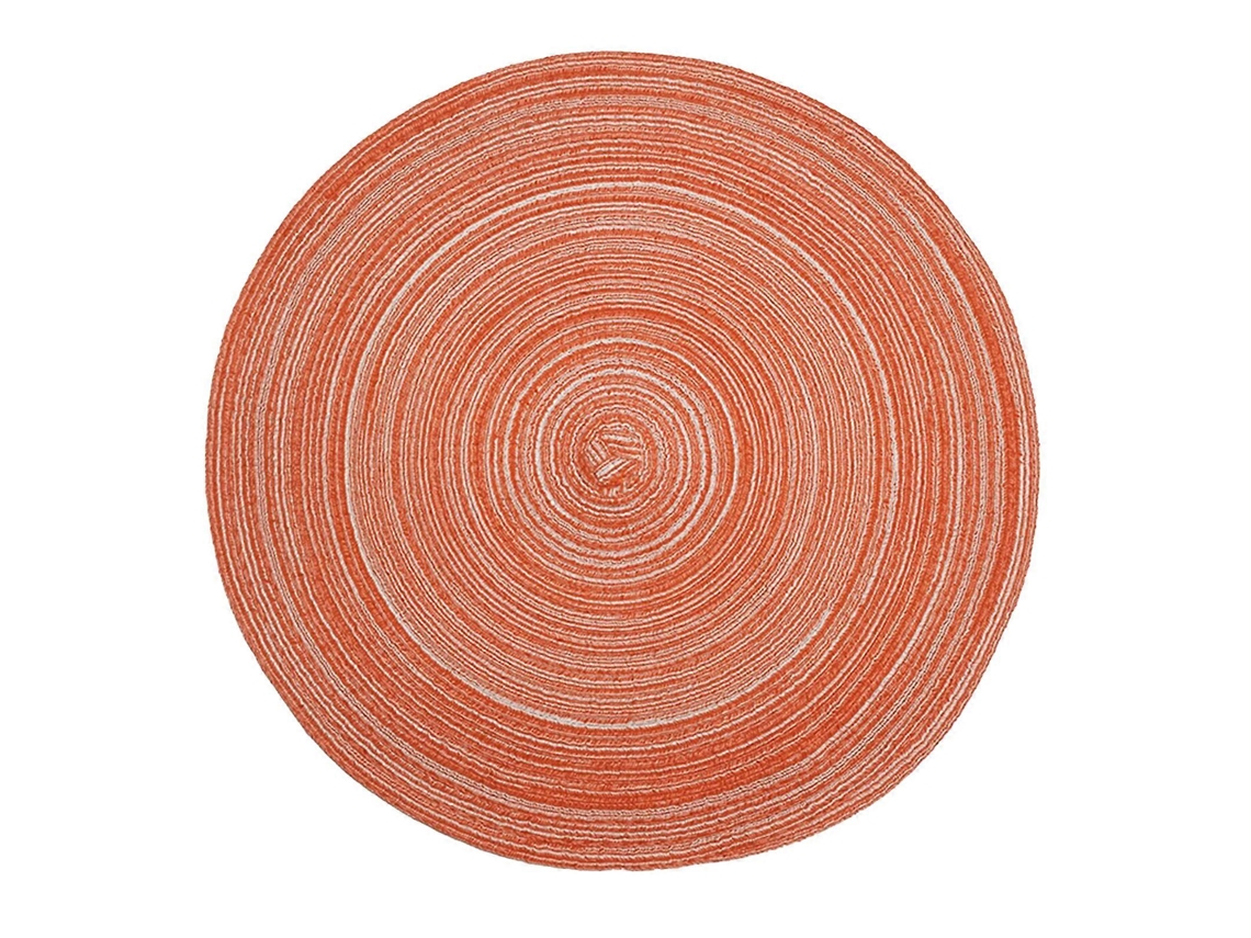 Jogos Americanos Circulares Estilo Nórdico, Reutilizáveis, Em Fio De Algodão Tecido, Ideais Para Residências Ou Restaurantes.