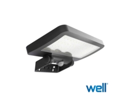 Aplique Exterior Solar C/ Sensor 5w 500lm 6500k Preto WELL