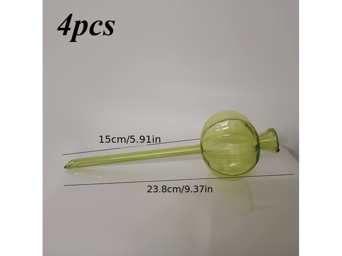 Conjunto de 4 Dispositivos de irrigação automática AQUAFORGE, em plástico verde