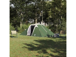 Vidaxl Barraca Túnel Com Telhado Verde 510 X 240 X 156 Cm Tafetá