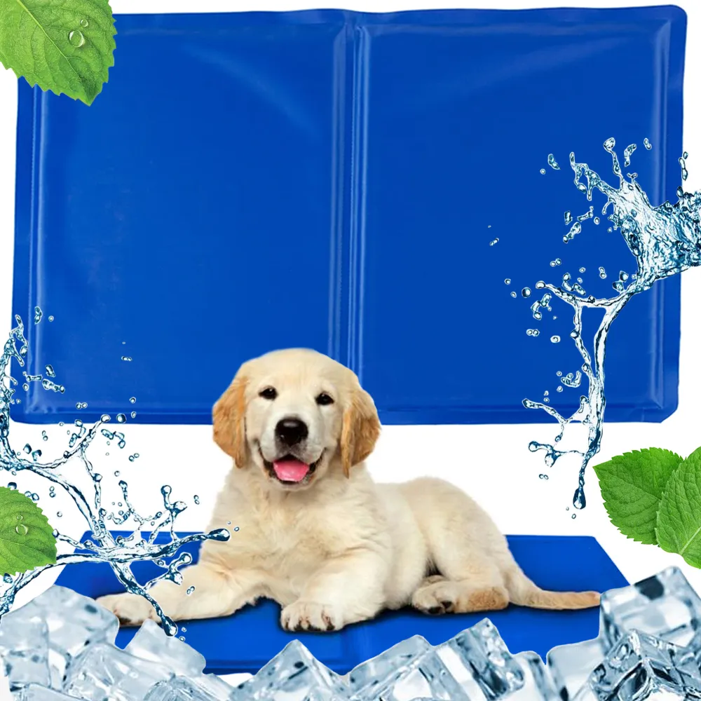 Tapete Refrescante, com Gel, para Cães e Gatos, Autorefrescante, 50x65 Cm AQUAFORGE