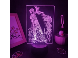 Luminária de Led 3d com a Figura do Guts Berserk, a Mais Recente Criação para Meninos e Meninas BRILVIBERA