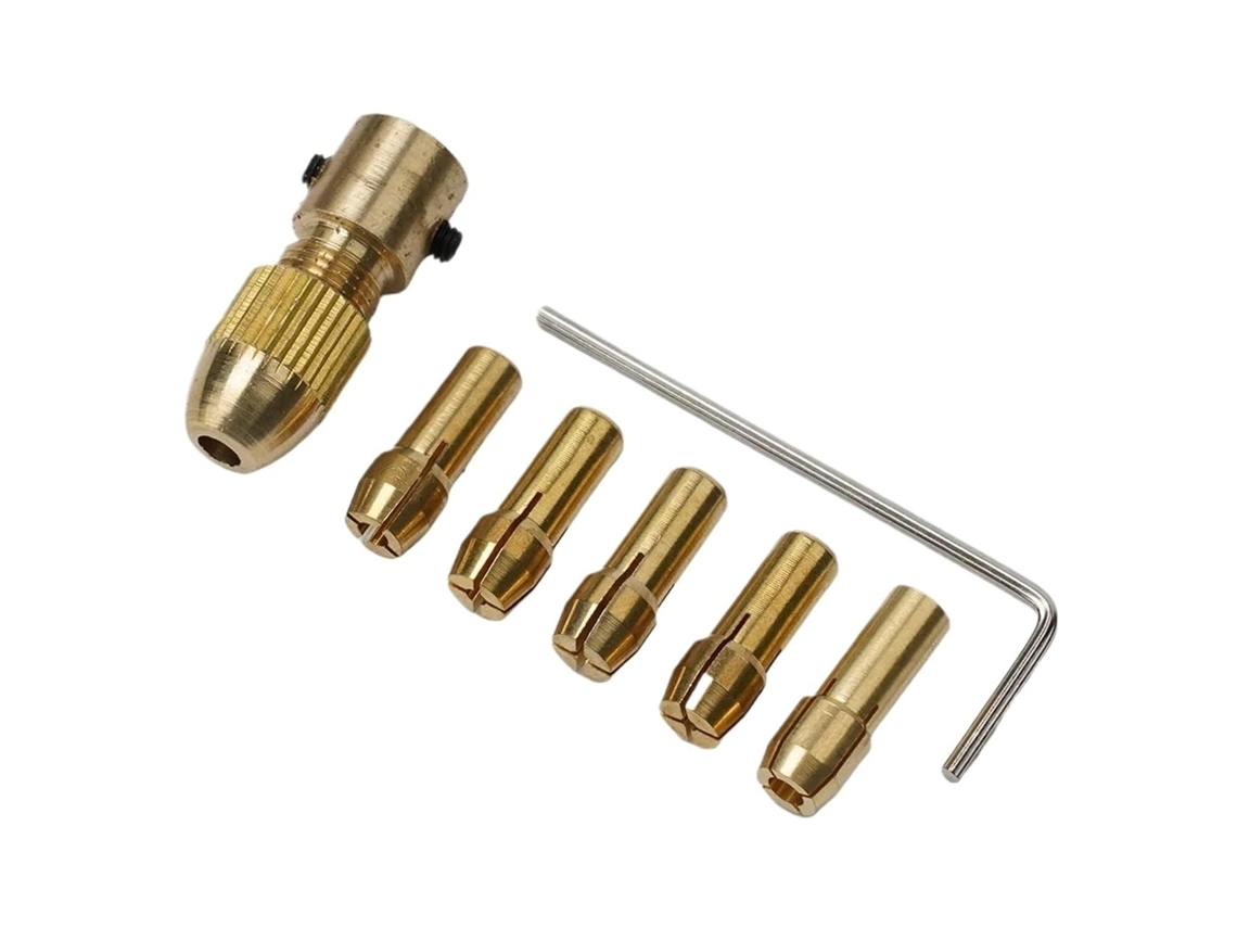 Adaptador De Mandril Para Mini Furadeira 2,35/3,17/4,05/5,05 Mm, Bico