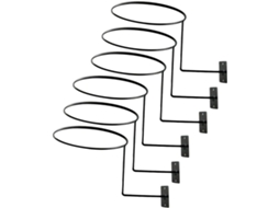 Suporte Motocicleta, 3 Ou 6 Peças, Gancho Para Exibir Chapéus, Jaquetas, Capacetes E Acessórios (6 Peças)