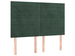 Headboard, Headboards Vidaxl Verde Veludo (144 Cm)