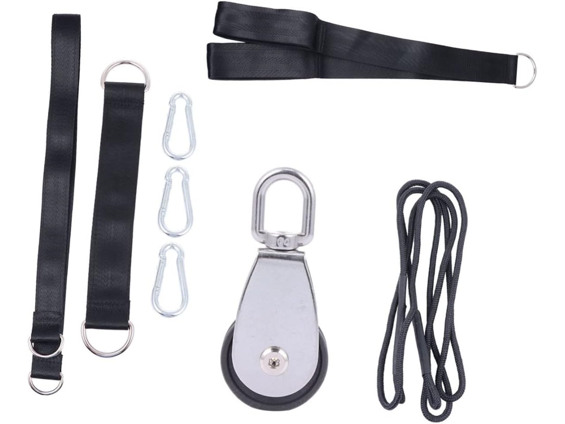 Sistema de Polia Alta BESPORTBLE, 1 Conjunto, Metal, para Ginástica em Casa