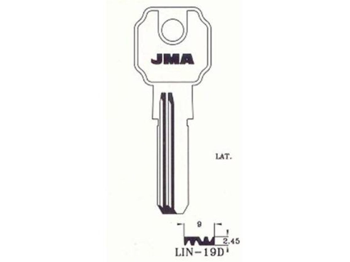 Llavin lin-19d laton seguridad b/10