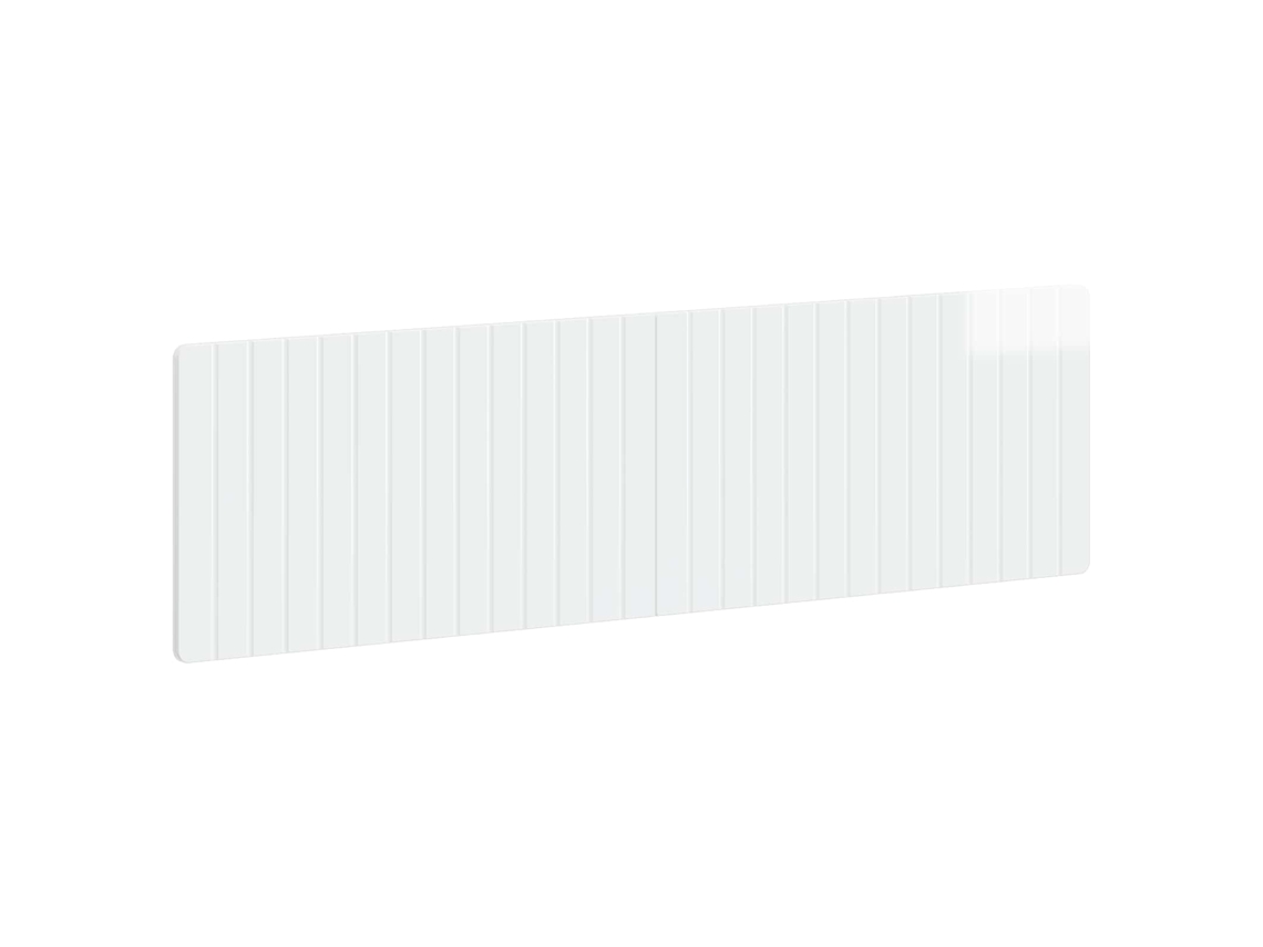 Vidaxl Cabeceira Montada Na Parede Zwolle Branco Brilhante