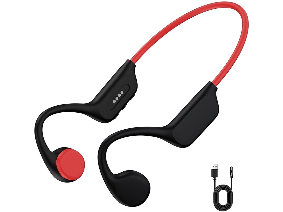 Écouteurs Sous - Marins, À Conduction Osseuse Pour La Natation, Étanchéité Ipx8, Bluetooth 5. 4, Ouverts.